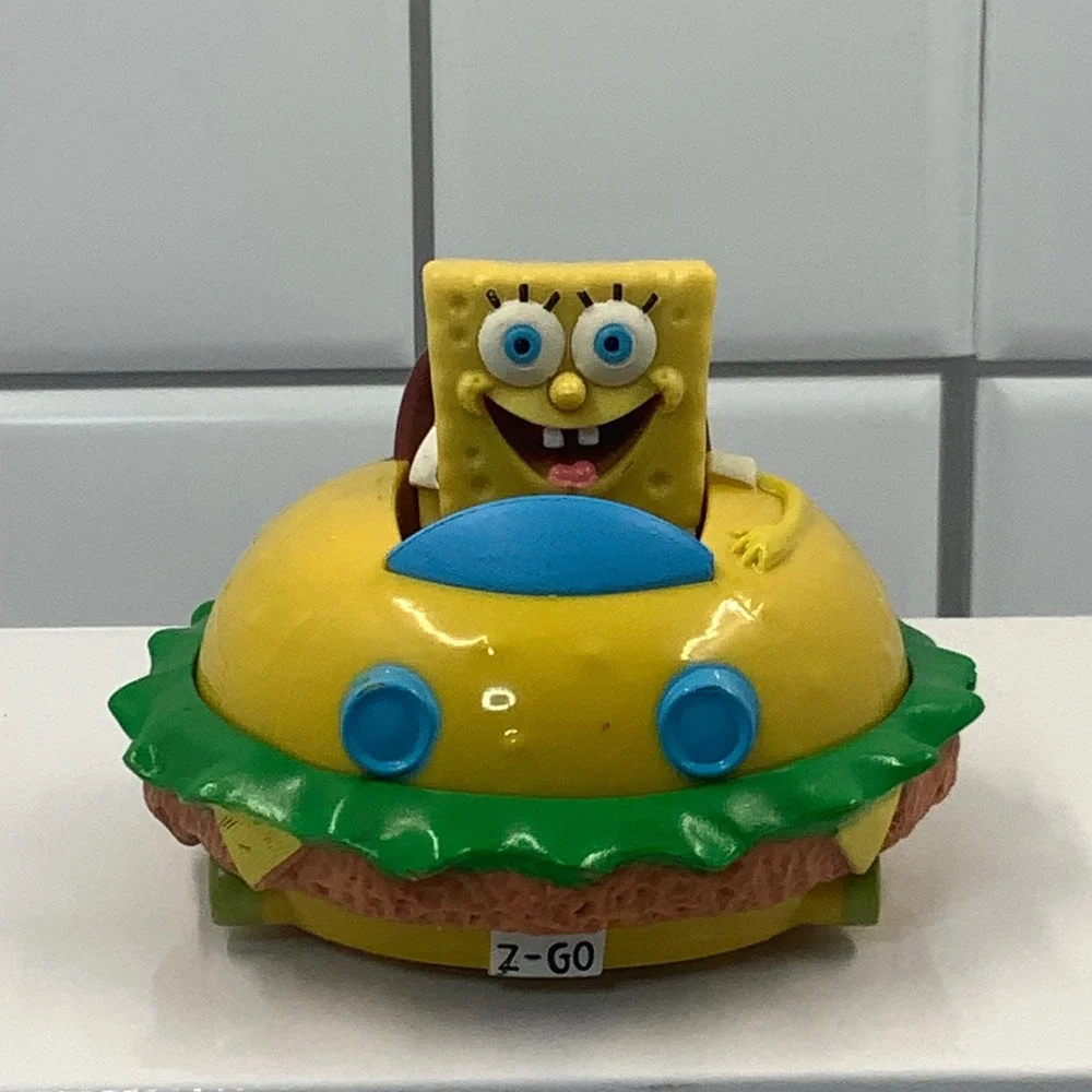SpongeBob SquarePants Patty Wagon Burger Car Toy Figure 2015 Viacom DecoPac